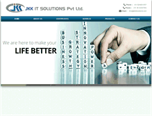 Tablet Screenshot of jkkitsolutions.com